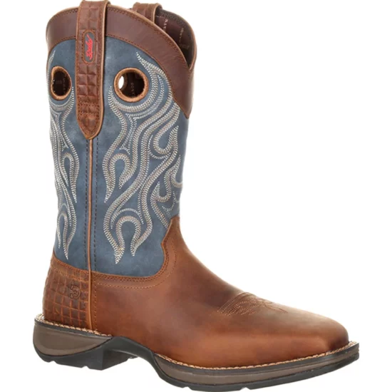 Durango Rebel™ Blue/Grey Square Steel Toe