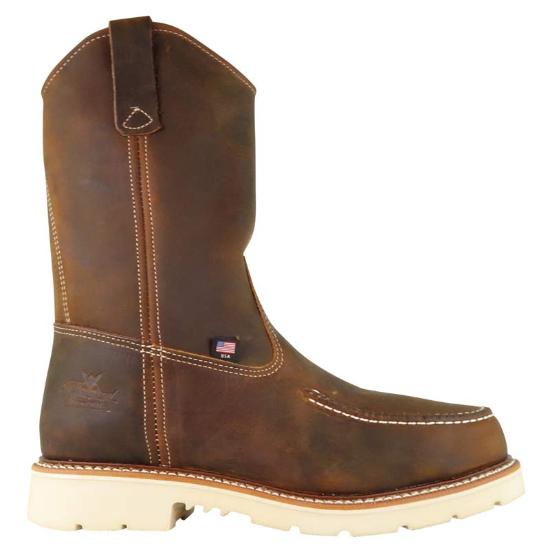 Thorogood Heritage 11" Trail Crazy Horse Moc Steel Toe - Image 2