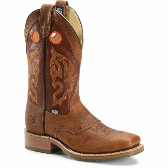 Double-H Mickey 12" Square Steel Toe