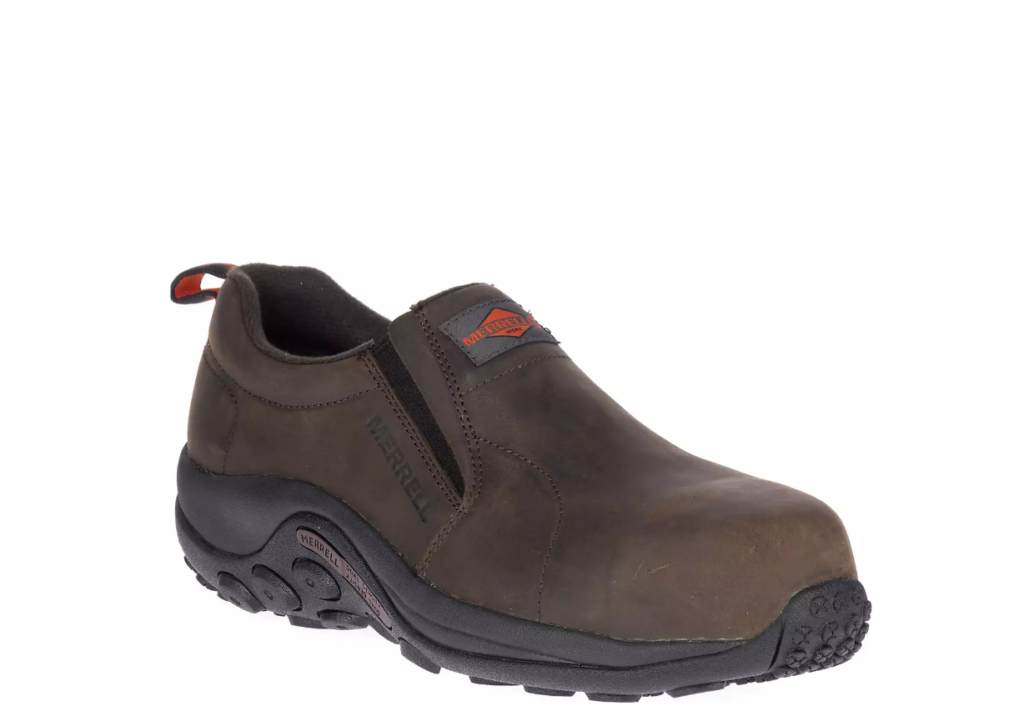 Merrell Jungle Slip-On Brown Composite Toe