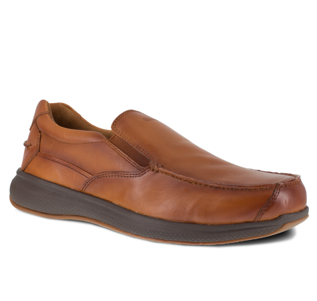 Florsheim Bayside Moc Boat Shoe Steel Toe