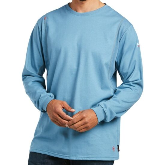 Ariat FR CAT 2 Steel Blue AC Crew T-Shirt