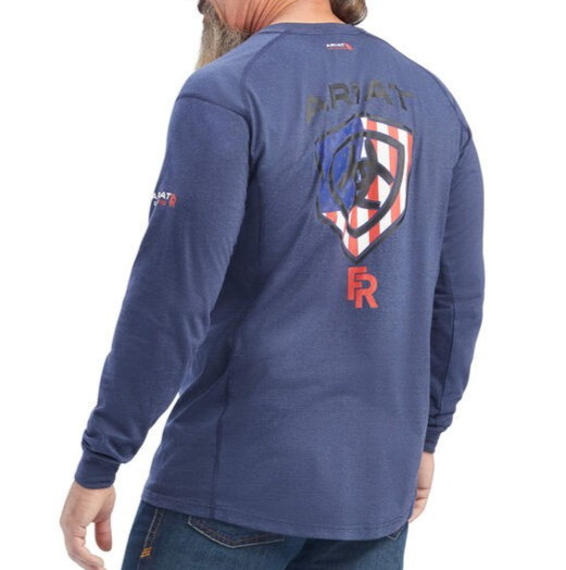 Ariat Air Service FR CAT 2 Henley T-Shirt