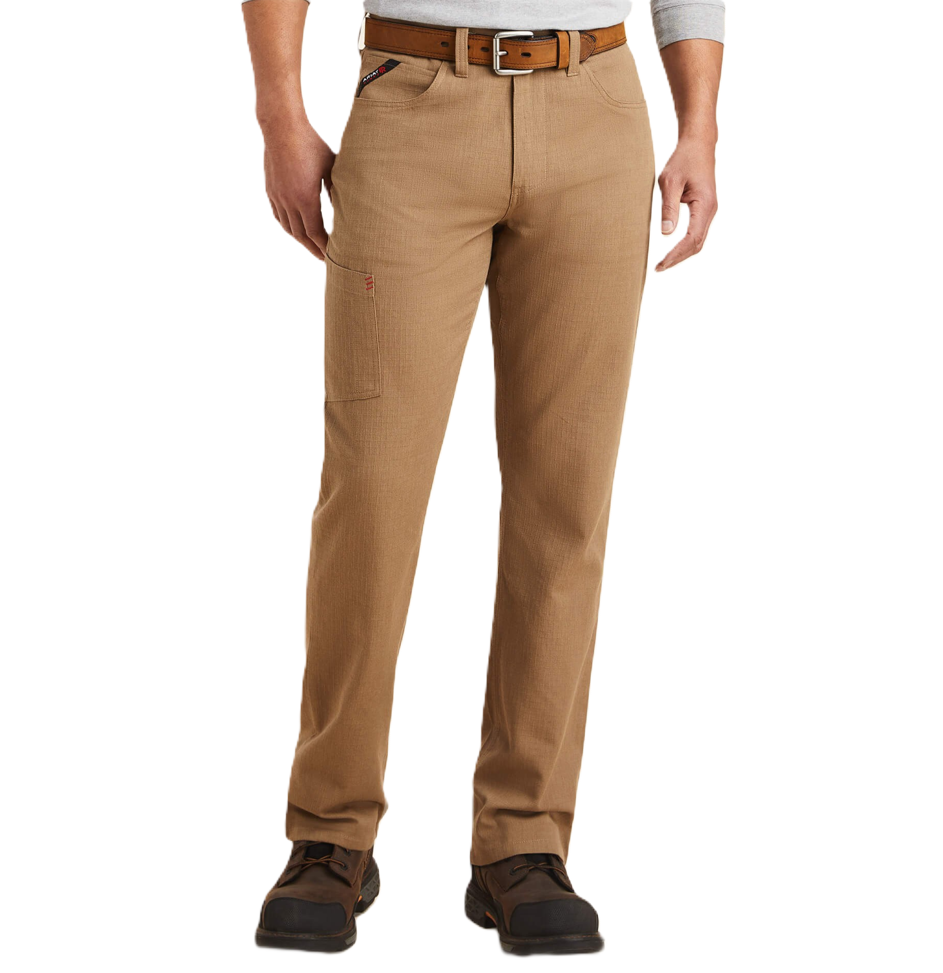 Ariat FR CAT 2 M4 Relaxed Khaki Crossfire Straight Pant