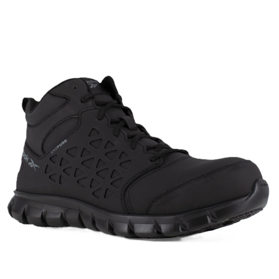 Reebok Sublite Solid Mid Athletic Alloy Toe