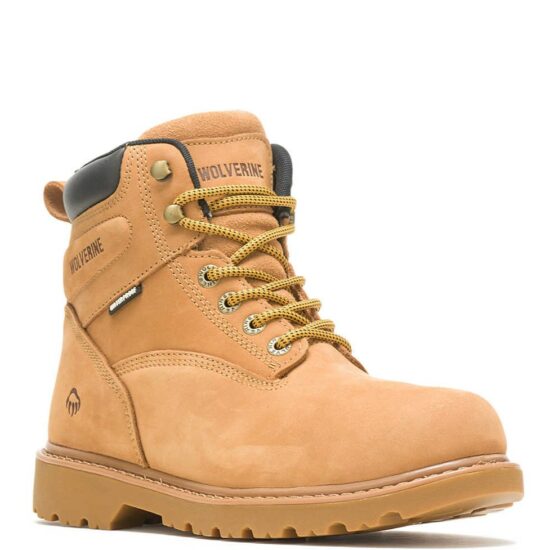 Wolverine Floorhand 6" Tan Steel Toe