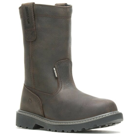 Wolverine Floorhand 10" Pull-On Steel Toe