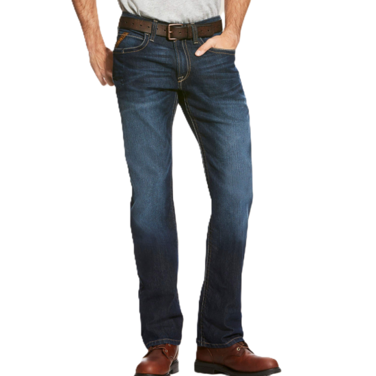 Ariat Rebar M4 Low Rise DuraStretch Maritime Edge Boot Cut Jean