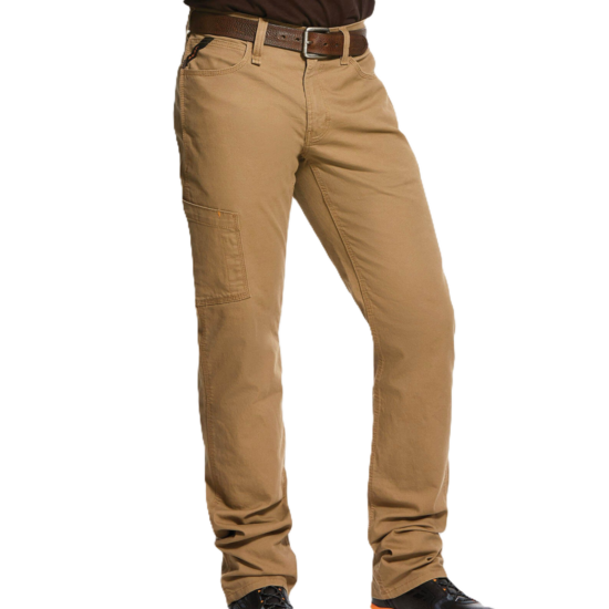 Ariat Rebar M4 Relaxed Low Rise DuraStretch Khaki Straight Leg Pant