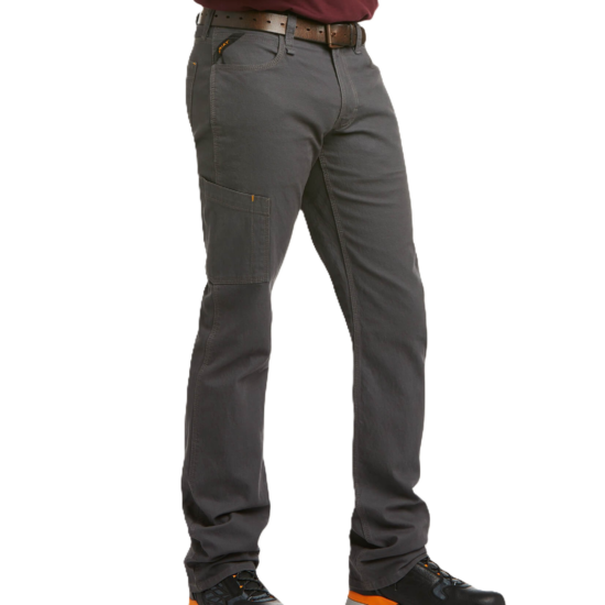Ariat Rebar M4 Relaxed Low Rise DuraStretch Grey Straight Leg Pant
