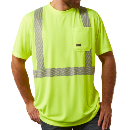 Ariat Rebar Hi-Vis ANSI Class 2 Yellow T-Shirt