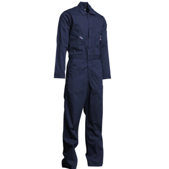 Lapco FR CAT 2 Deluxe Navy Coverall