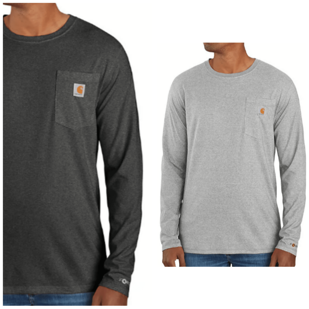 Carhartt Force® Relaxed Fit Pocket Long Sleeve T-Shirt