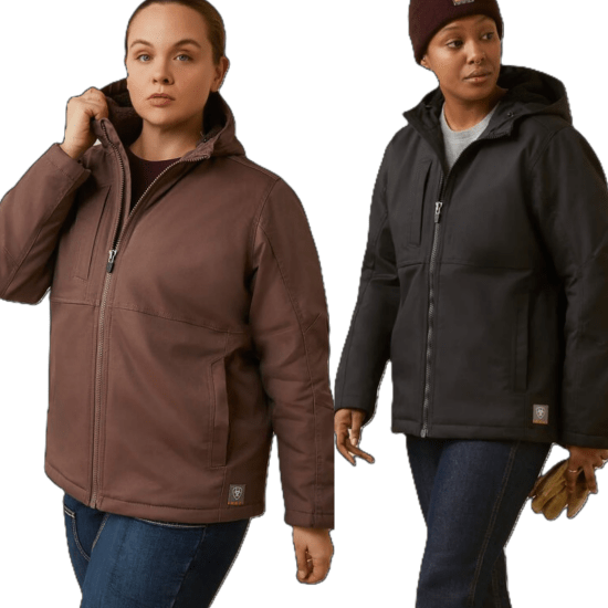 Ariat Rebar DuraCanvas Insulated Jacket Black