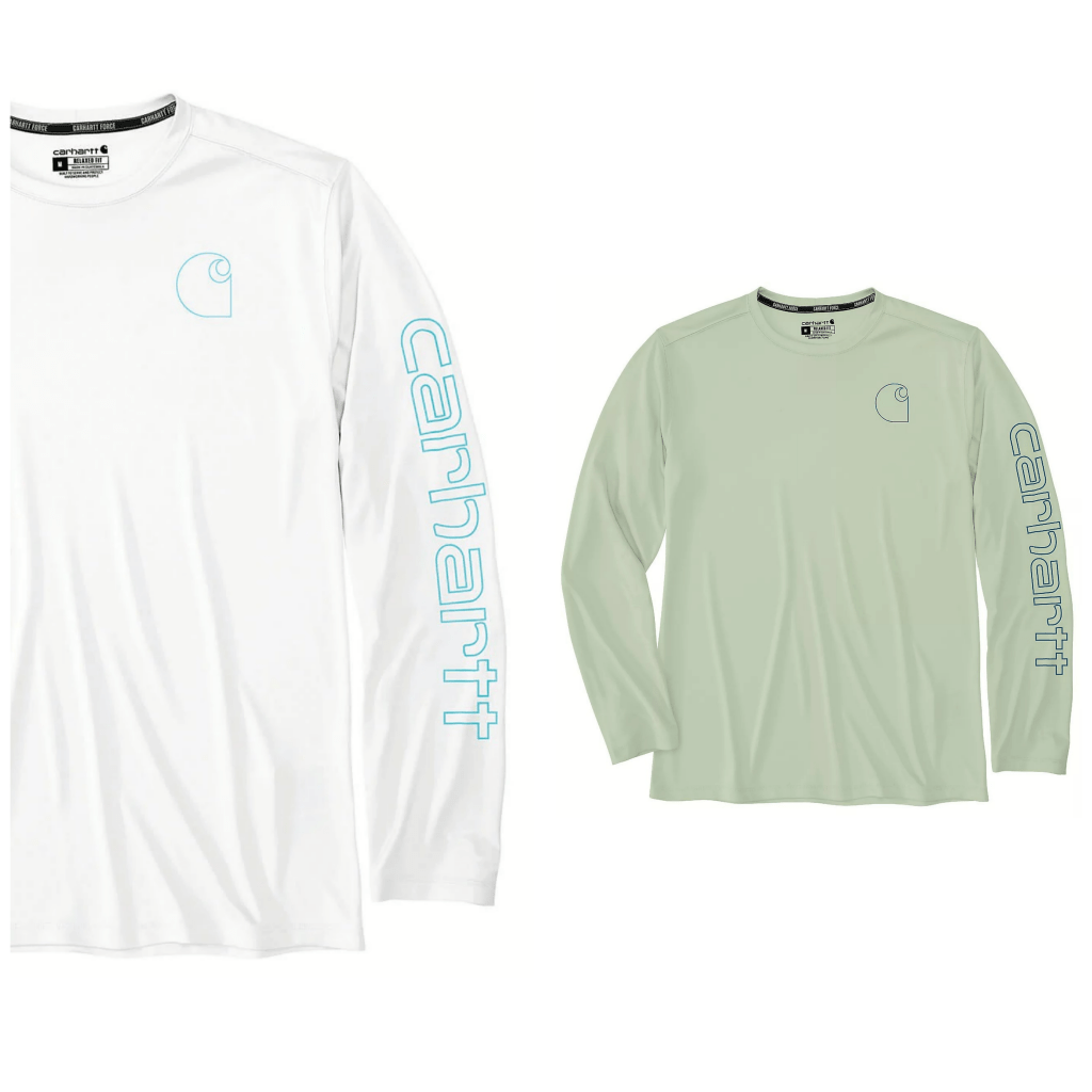 Carhartt Force® Sun Defender™ Relaxed Long Sleeve Logo Shirt