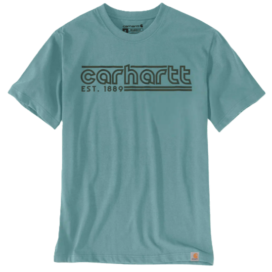 Carhartt Relaxed Fit Lightweight Short-Sleeve Logo T-Shirt